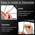 84 Pieces Spoke Reflectors Bicycle Spokes Reflector ning Strips. 