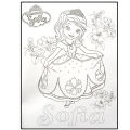Sofia - Large Size Coloring Book - Coloring & Painting Activity for Kids. 