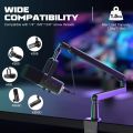 FIFINE BM88 Microphone Arm Stand, Boom Arm Stand with Desk Mount Clamp, Screw Adapter, Cable Management, Suspension Scissor Mic Stand for Boom Stick Microphone, for Podcast Streaming Gaming Studio. 