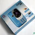 Qmobile 3310 Mini (Pin Pack / PTA Approved With PTA Stamp / Camera VGA / Dual Sim / LCD 1.8 inches / Battery 1000 mAH Wireless FM Radio / Bluetooth / Micro USB / GPRS, Edge). 