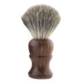 Shaving Brush Wooden Handle Barber Shave Badgers Hairs 100% Pure Bristle Men's Shaving Tool Men's Care Shaving And Grooming. 
