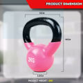 2Kg kettlebell for workout exercises - Pink. 