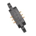 10 Pairs Pogo Pin Connector Spring Loaded Magnetic Pogo Pin Connector 3 Positions Magnets Pitch 2.3MM Through Holes Male Female Probe. 