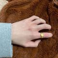 New 2023 Gold Ring Punk Watch Shape Design Opening Rings Girl Gift. 