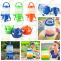 Water Dispenser Foldable Collapsible Light Weight Folding Water Cooler Camping. 