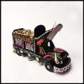 Truck Art Truck/Truck Art Bajry Truck/Pakistani Hand painted Truck/Home Decor/Painted in Multicolor Truck /Miniature Model/Size: 18 x 8 x 12 cm. 