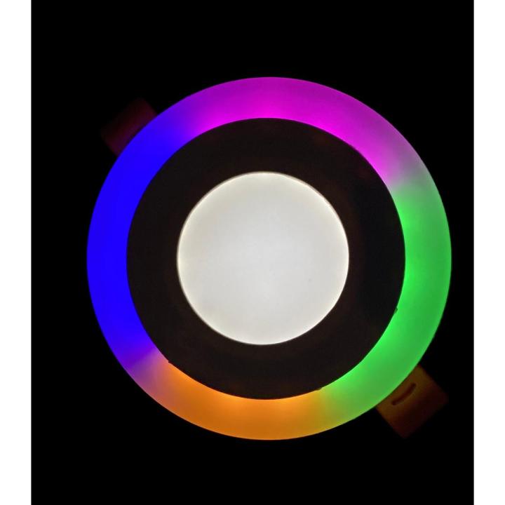 LED SMD RGB Ceiling DownLight 3in1 Multicolor 3+3W