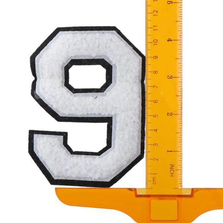 5%20Pieces%20Chenille%20White%20Chenille%20Numbers%209%20Patches%20DIY%20Clothes%209%20shape%204.49x%203.19%20inch%20Large%20Size%20Clothing%20Iron-on%20Embroidered%20Patch%20Sew%20on/Iron%20on%20Patches%20Hats%20-%20Image%206