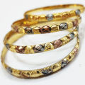 New Design Golden Metal Bangle Set for Women. 