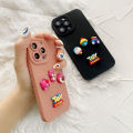 FELMYST For OPPO A16 INS Disney Cute Cartoon toy story Mobile Phone Case Huggin Pooh Bear Doraemon Casing Boy Gril Couple Gift Liquid Silicone Shockproof Soft Cover. 