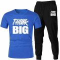 Think BIG Printed Summer Tracksuit For Men (Tshirt and Trouser). 