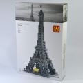 Construction Building Blocks Toys Eiffel Tower. Assembly Architecture Model with Blocks For Boys & Girls Wange 5217 & Architecture Superstructure, Infrastructure Educational Models Landmark Series Bricks Model Toy For Kids And Children. 