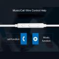 eduction Wired Earphone Support rophone Stereo ass In-ear Wired Control Earbud o Accessories for Android/ hone. 