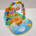 Huanger 3 In 1 Newborn Baby Play Gym Piano Toddler Activity Fitness Rack Play Mat, Play Gym For Newborn Babies. 
