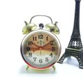 Chinese style chick pecking rice classic retro nostalgic bedroom high volume student home clockwork mechanical alarm clock. 