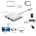 Type-C Adapter Cable Converter for Apple USB-C Digital AV Multiport Adapter MJ1K2AM/A HDMI and USB New FW3. 