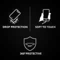 WBM Smart iPhone 13 Pro Max Back Cover, Soft Slim Smart Silicon Back Cover - Black Color. 