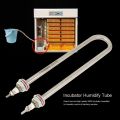 220V U-shaped 200w Heater For Egg Incubator Brooder Animals Incubator Humidifier, Incubator Humidify Tube, Premium Stainless Steel Home for Animals Humidify Chicken. 