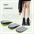 Increase Height Insoles Men Women Soft Stable Soles1.5CM 2.5CM 3.5CM Lifting Gel Invisible Half Pads. 