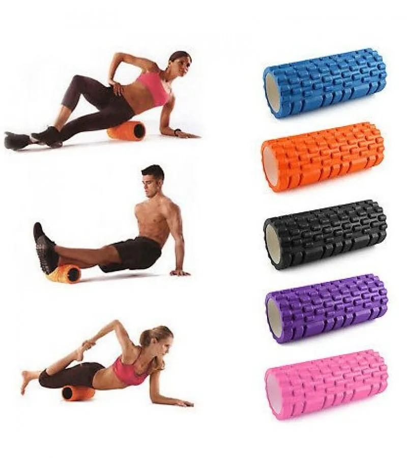 Massage Foam Roller EVA with Grid for Painful Tight Muscles and