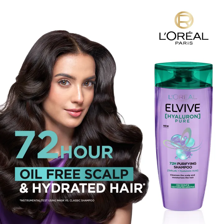 L'Oreal%20Paris%20Elvive%20Hyaluron%20Pure%20Shampoo%20-%20For%20Oily%20Scalp%20175ML%20-%20Image%202