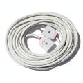 Electrical Extension Cable With 2 Pin Male Female Electric Plug Flexible Round Wire Multiple Lengths for Multipurpose Use. 