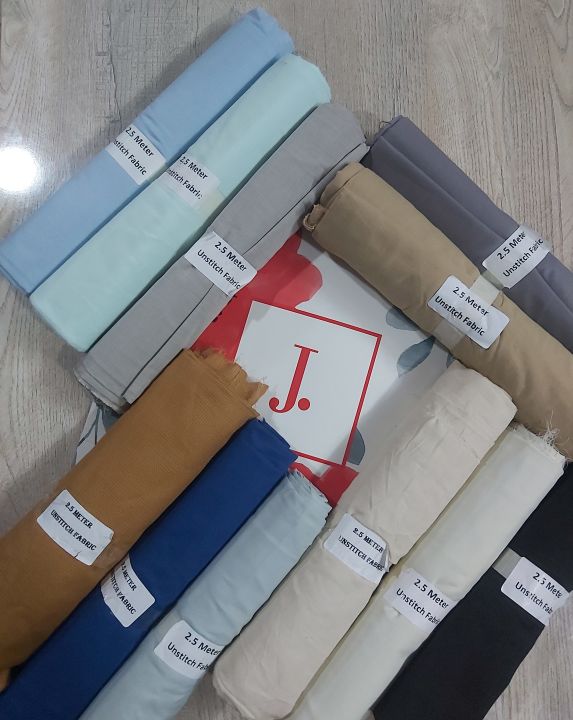 j. Men Unstiched Fabric