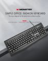 MONSTER Airmars KM1 USB Wired Keyboard Concave Convex Key Cap Design - Black. 
