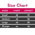 Pack Of 5 O-Neck Half Sleeves Tee Shirts. 