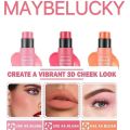MAYBELUCKY Long Lasting Famtastic Blusher Double Ended Blush Cream. 