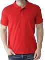2 Polo shirts White and Red Color Pack of 2 Men's Polo T-Shirt with Collar - Slim Fit Cotton Polo T-shirt for Men Combo. 
