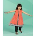 Sapphire Kids - Girls Embroidered Cambric Shirt. 