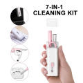 7 in 1 Computer Keyboard Cleaner Brush Kit Earphone Cleaning Pen For iPad Phone screen cleaner Cleaning Tools Keycap Puller Kit. 