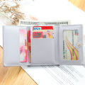 Cute Small Bear Patternwallets Lightweight Soft Small Womenwallets Three-Fold Pu Leather Soft Pu Leather for Daily Use Shopping Traveling Gift For Women Fashion Accessory. 