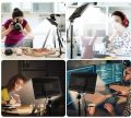 RL-19 Inch Panel LED soft light with LED Stand best for Tripod Photography. 