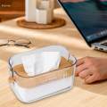 Tissue Box Cover Holder Simple Decor Multifunctional Facial Tissue Holder for Livingroom Restaurant. 