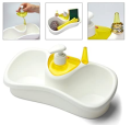 Multipurpose Liquid Soap Dispenser and Sponge Holder for Bathroom & Kitchen. 