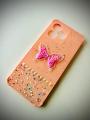 Realme C51 \ C53 Girls Back Cover - Girls Back Cover - Fancy Flower Butterfly Covers - Realme C51 \ C53 Back Cover. 