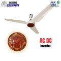 PAK FAN AC DC Ceiling Fan Inverter Fan Flora Model App and Remote Control Copper Winding- 56 inches - Inverter Fan. 