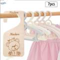 Baby Closet Dividers,Set of 7,from Newborn to 24 Month,Baby Closet Organizers,Nursery Decor,Baby Clothes Organizers. 