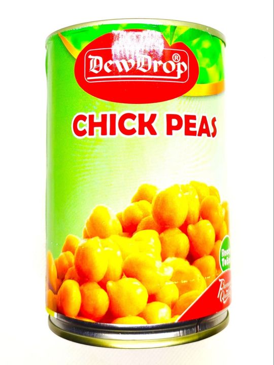 DewDrop Canned Chick Peas 380 g Tin