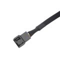 20PCS 4 Pin PWM Fan Extension Cable Connector Case Male to Female Extending Cables Compatible with 4 Pin/3 Pin Fan. 