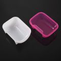 2X Pink White Small Hamsters Bathing Sand Cage Pet Bathroom 10 x 7 x 7cm. 