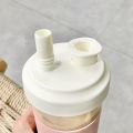 Phenol A Female Outdoor Bottle With Holster Unique, Cute Pearl Boba Milk Tea Plastic Buffalo Milk Juice Coffee Drink Utensils Straw Bottle. 