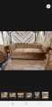 Sofa 5 Seater Chaester Field Tufting  Designed Golden  Valvet Instalment furniture   & Colour Can be Customized(3+1+1). 