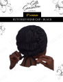 The Silk Sensation - Plain Ruched Elastic Design Hijab Cap For Girls/Women | Ruched Elastic Hijab Cap | Underscarves. 
