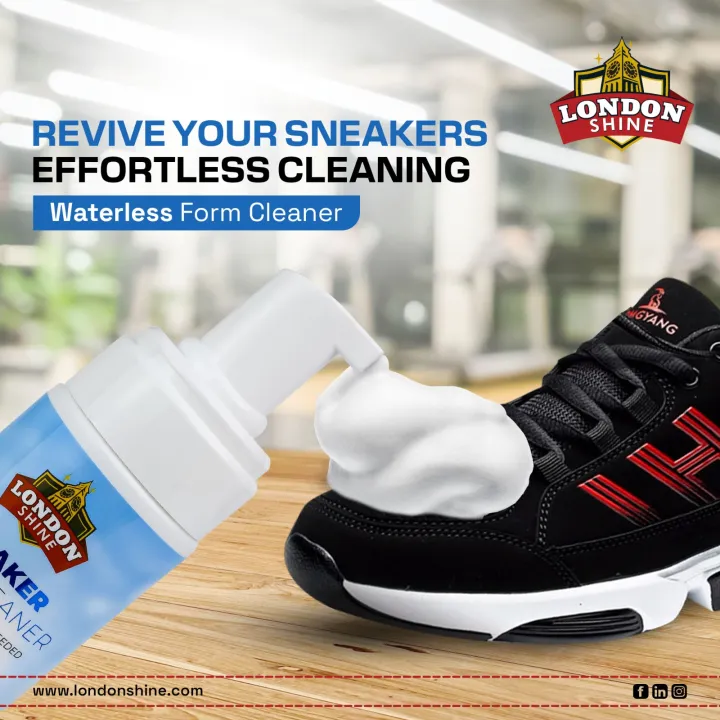NEW%20London%20Shine's%20Sneaker%20Foam%20Shoes%20Cleaner%20150ml%20-%20Image%203