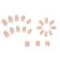 Diamond wearing nails, finished nails, wholesale factory direct sales, nail art tablets, innocent girls, white and icy. 