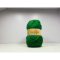bally Acrylic Wool Yarn balls x 5 ball green color. 