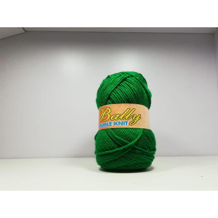 bally Acrylic Wool Yarn balls x 5 ball green color